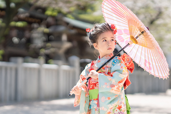 七五三の写真