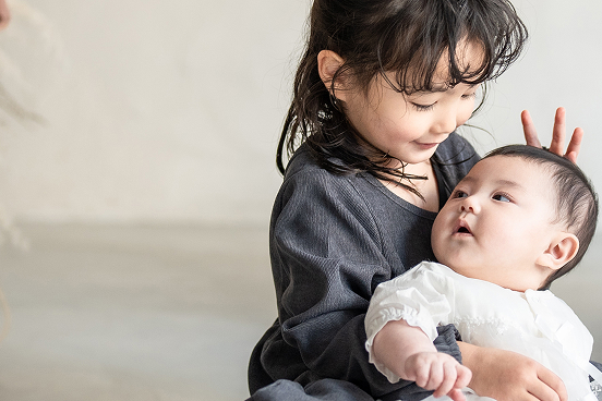 ファミリーフォトの写真