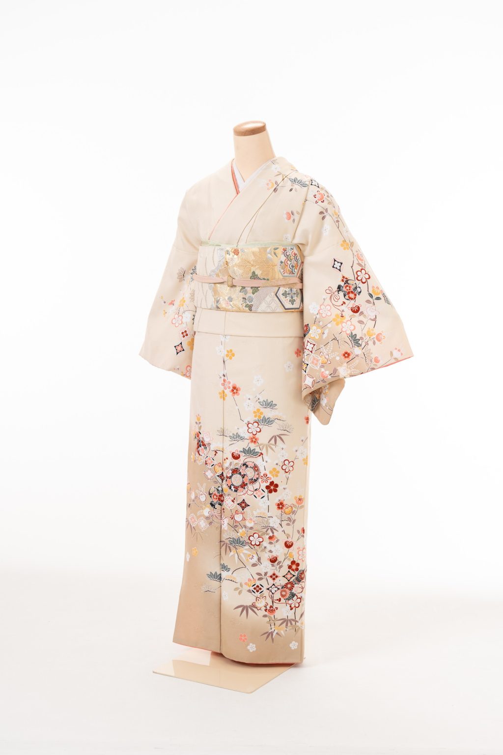 【10】訪問着　人気　（化繊）