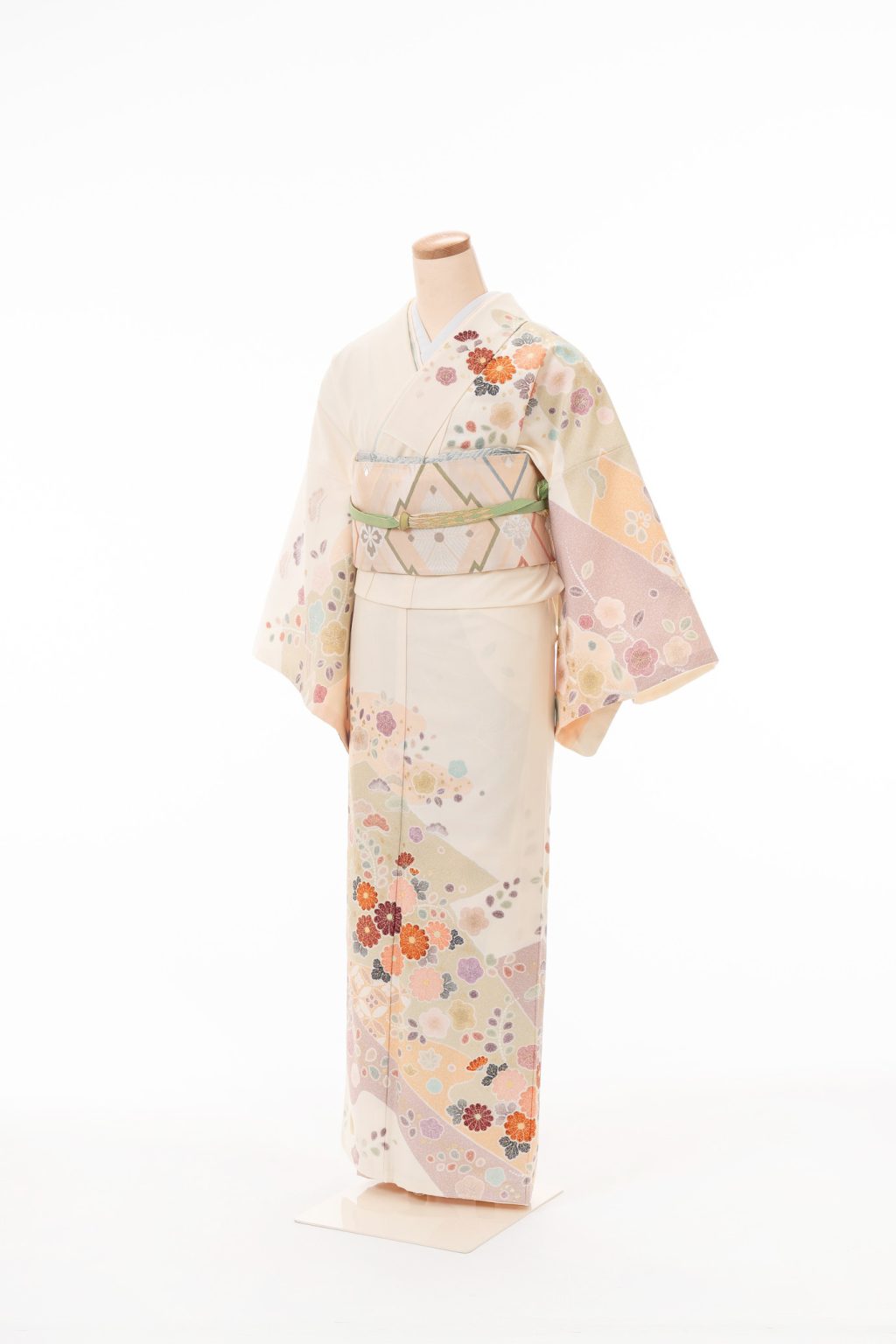 【33】訪問着　新作（化繊）