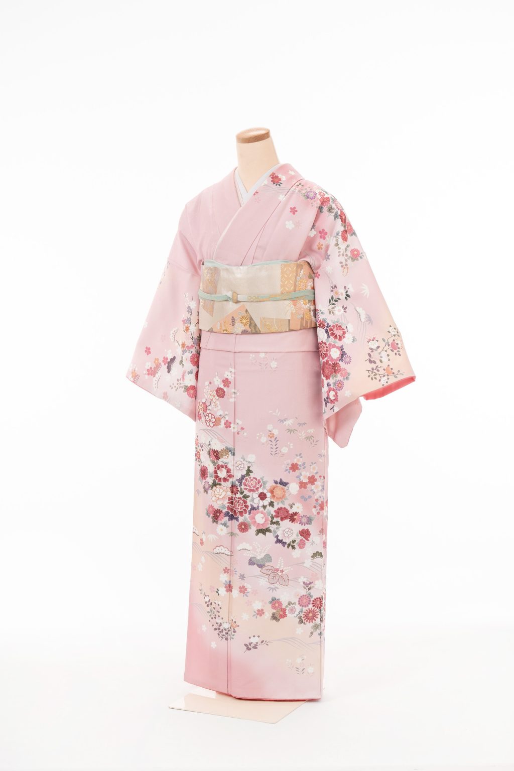 【34】訪問着　新作（化繊）